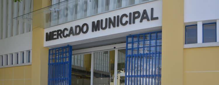 Logótipo de Mercado Municipal do Montijo — Comércio