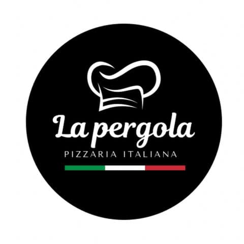 Logótipo de Pizzaria Lá Pérgola — Restauração em Montijo
