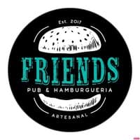Logótipo de Friends Pub & Hamburgueria — Restauração em Montijo