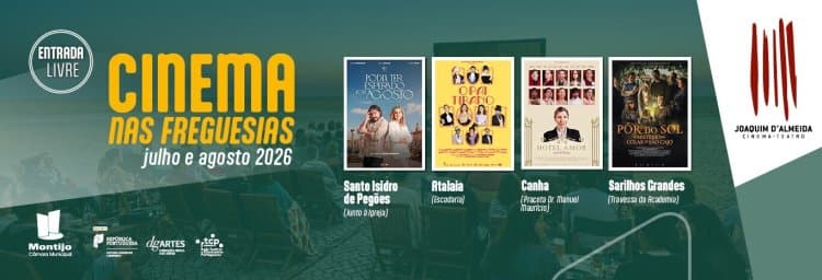 Imagem do evento: Cinema nas Freguesias — julho e agosto 2026